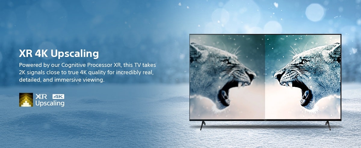 تکنولوژی XR 4K Upscaling