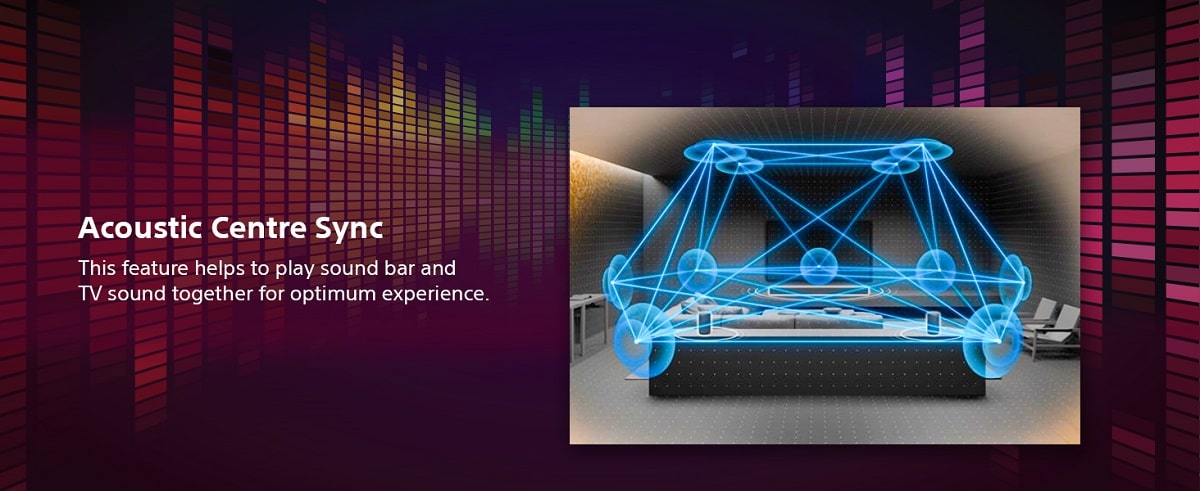قابلیت Acoustic Center Sync