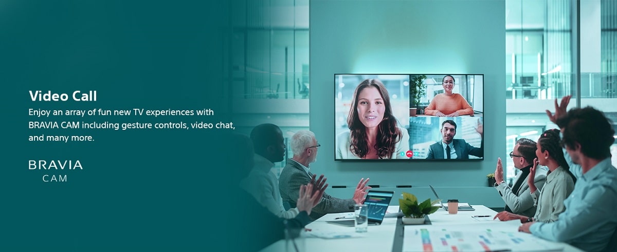 چت تصویری با دوربین BRAVIA CAM