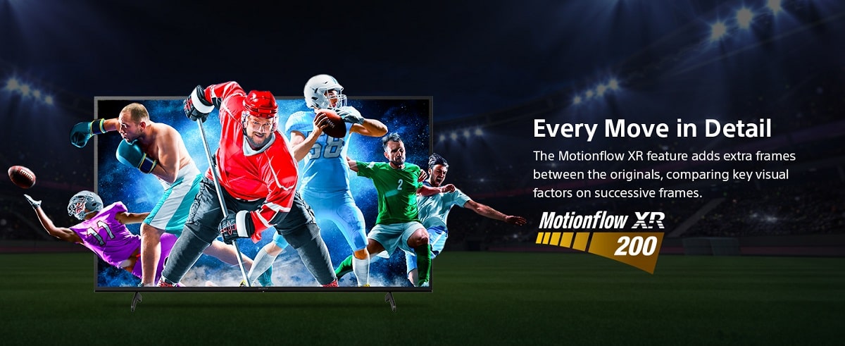 فناوری Motionflow™ XR تلویزیون سونی