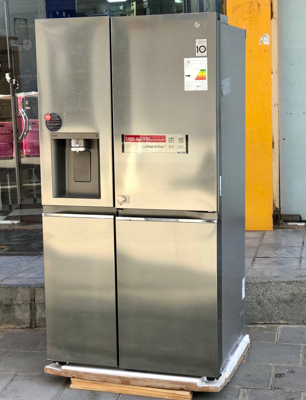 یخچال ساید بای ساید 30 فوت ال جی مدل J287