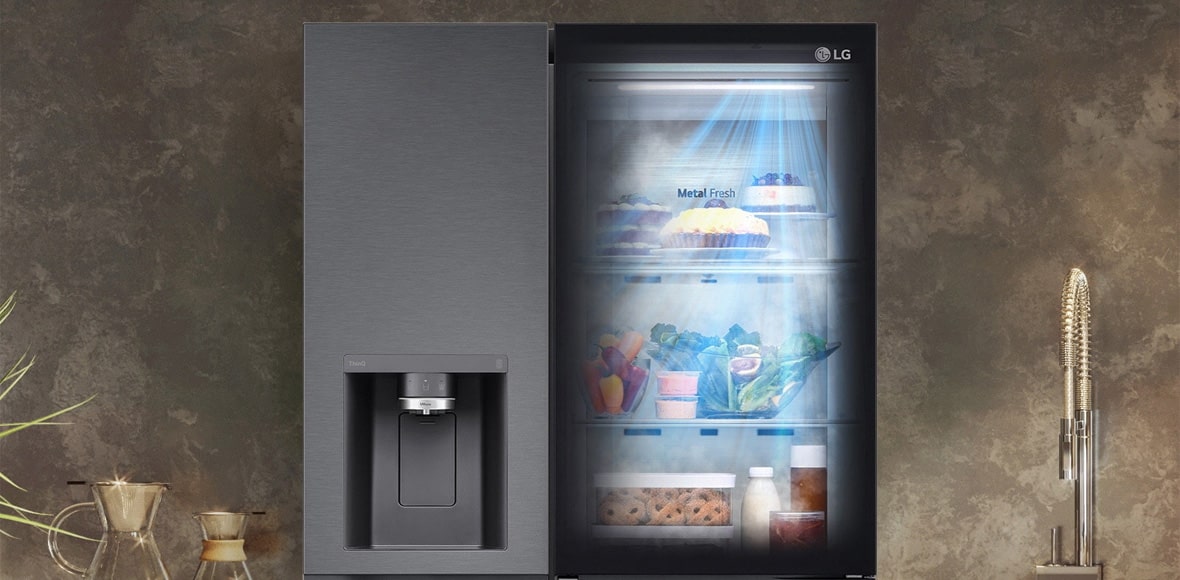 سیستم Multi-Air Flow در یخچال ال جی x267 دودی