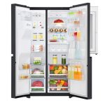 قیمت یخچال ساید بای ساید ال جی X267PHB رنگ مشکی