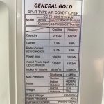 کولر گازی 18000 جنرال گلد اینورتر سری تیتانیوم - نمای 5