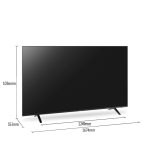 ابعاد تلویزیون پاناسونیک 75LX700