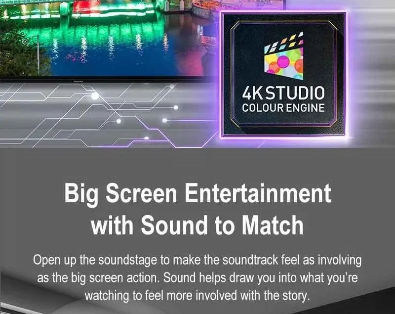 پردازنده قدرتمند 4K Studio Color Engine