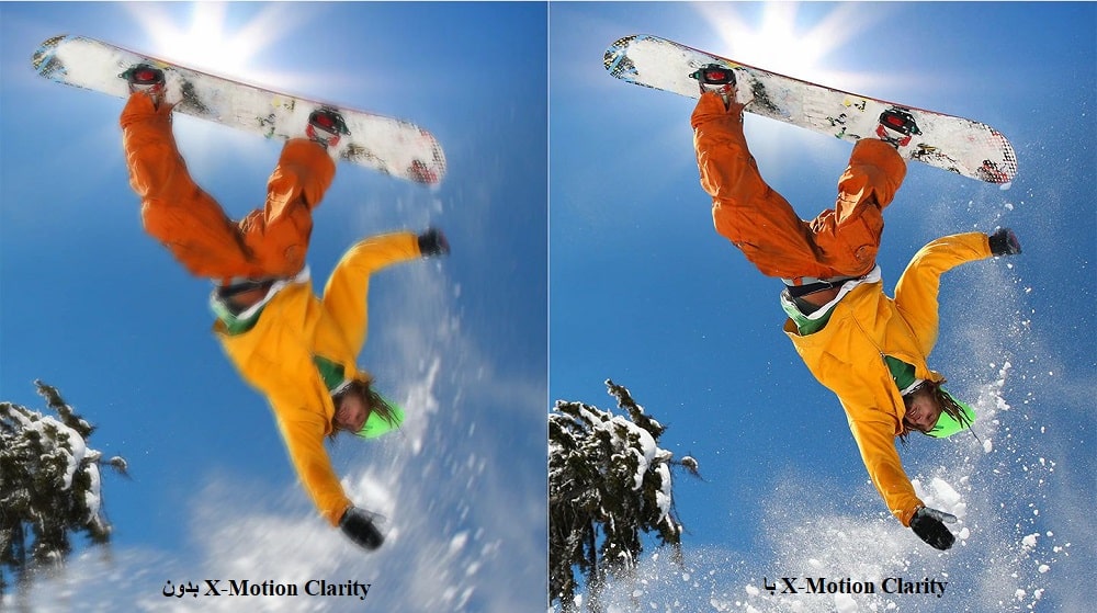 دیدن صحنه های سریع با X-Motion Clarity