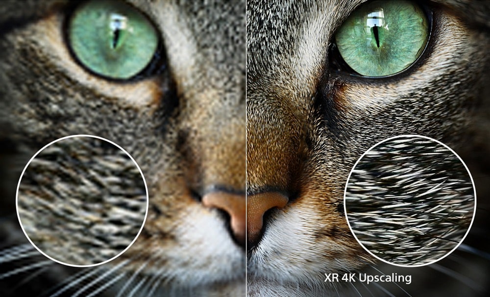 فناوری XR 4K Upscaling