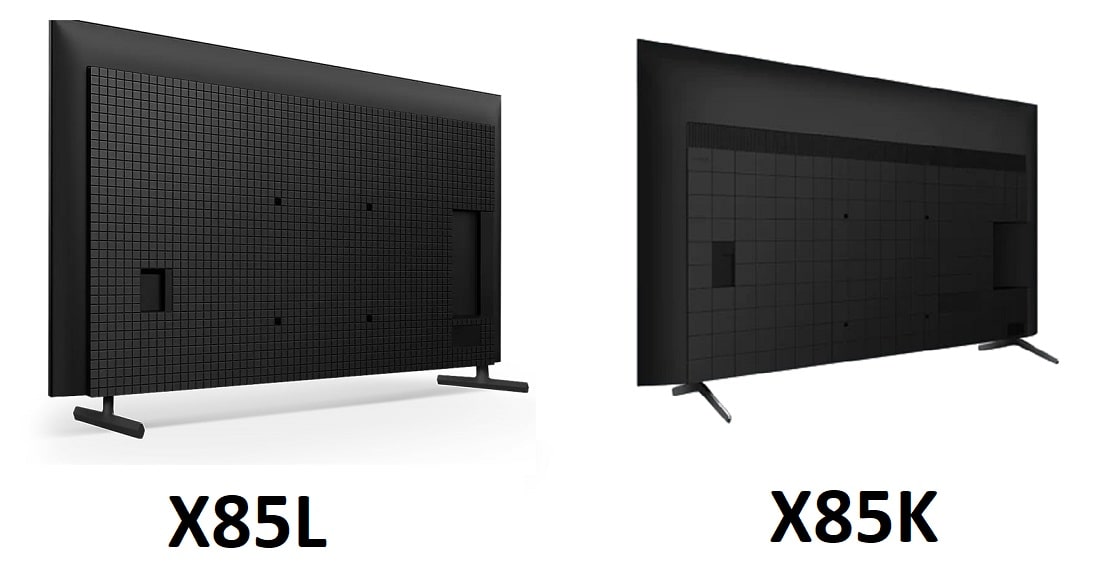 مهمترین تفاوت ظاهری x85k با x85l