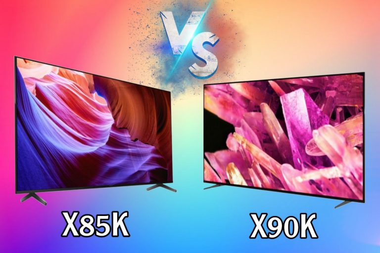 مقایسه تلویزیون سونی X85K با X90K