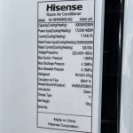 برچسپ کولر گازی هایسنس 18000 سرد و گرم مدل AS-18HR