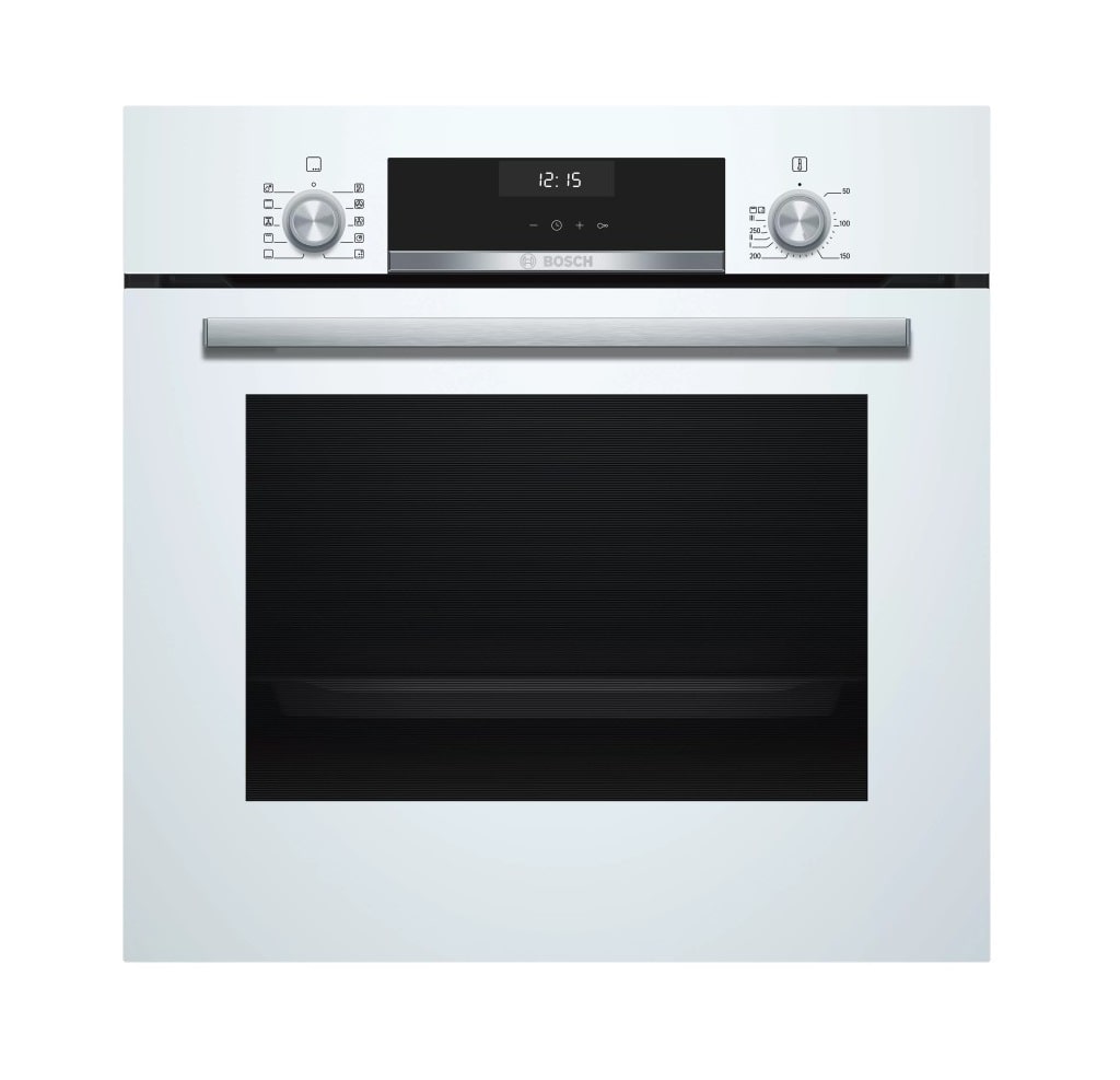 فر توکار بوش HBJ558YW0Q با ظرفیت 66 لیتر رنگ سفید ساخت ترکیه