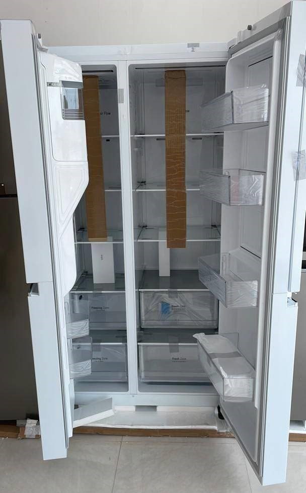 قیمت یخچال ساید بای ساید ال جی مدل GC-J257CAES سفید