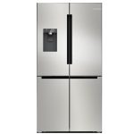 یخچال بوش KFD96APEA ساید بای ساید 30 فوت 4 درب نقره ای