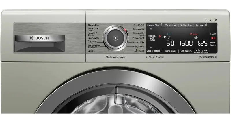 لباسشویی 10 کیلو بوش آلمان 1600 دور مدل wax32mx2