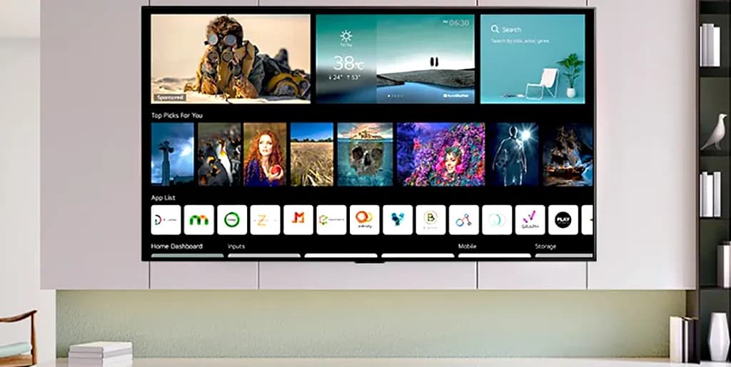 سیستم عامل webOS نسخه 24 در تلویزیون NanoCell LG
