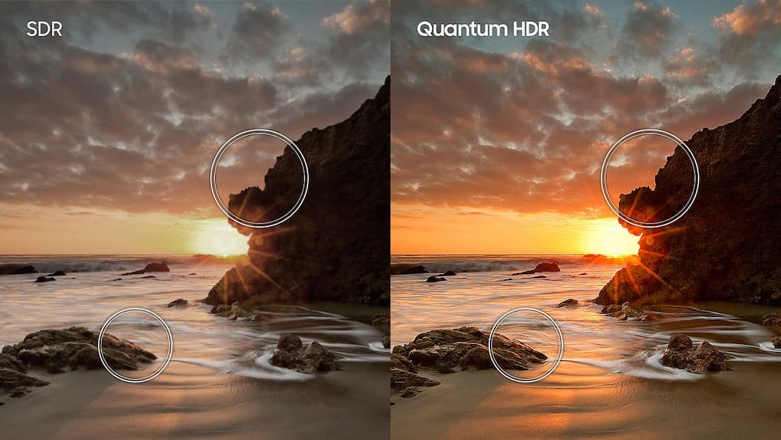 قابلیت +Quantum HDR10 در QN90C