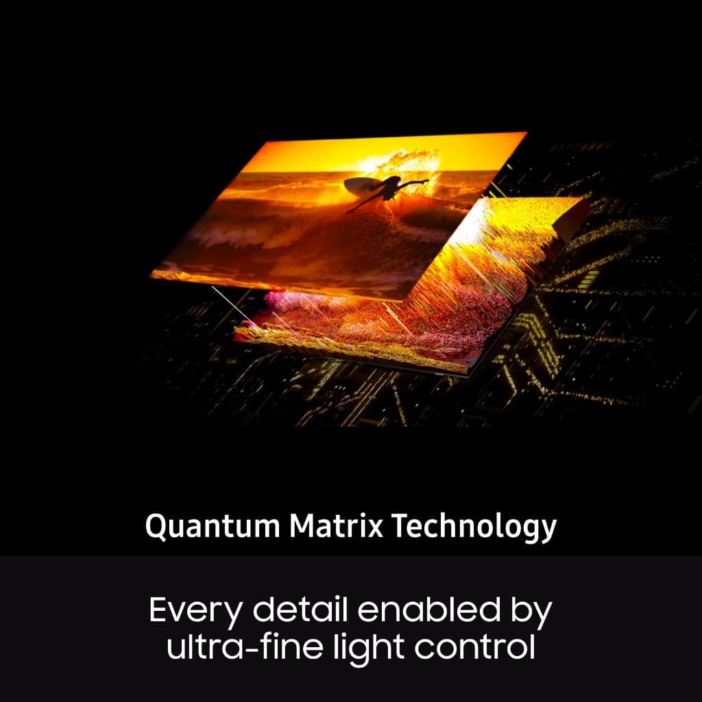 Quantum Matrix در تلویزیون 55 اینچ سامسونگ QN90C
