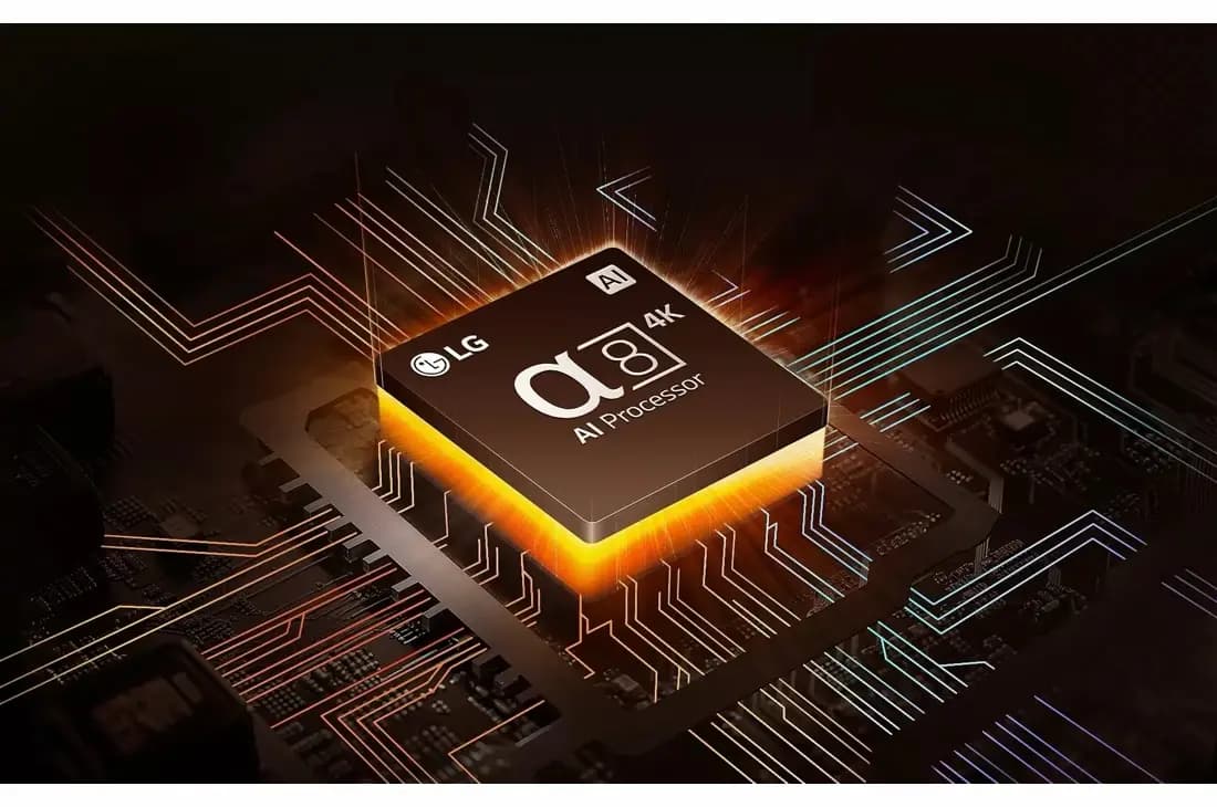 پردازشگر تصویر نسل اول α8 AI Processor 4K