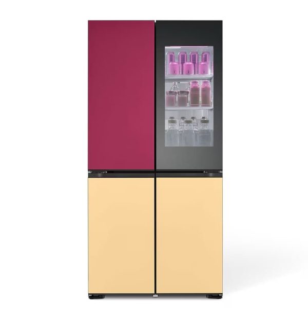 یخچال 4 درب ال جی با قابلیت تغییر رنگ محصول 2025 مدل A24