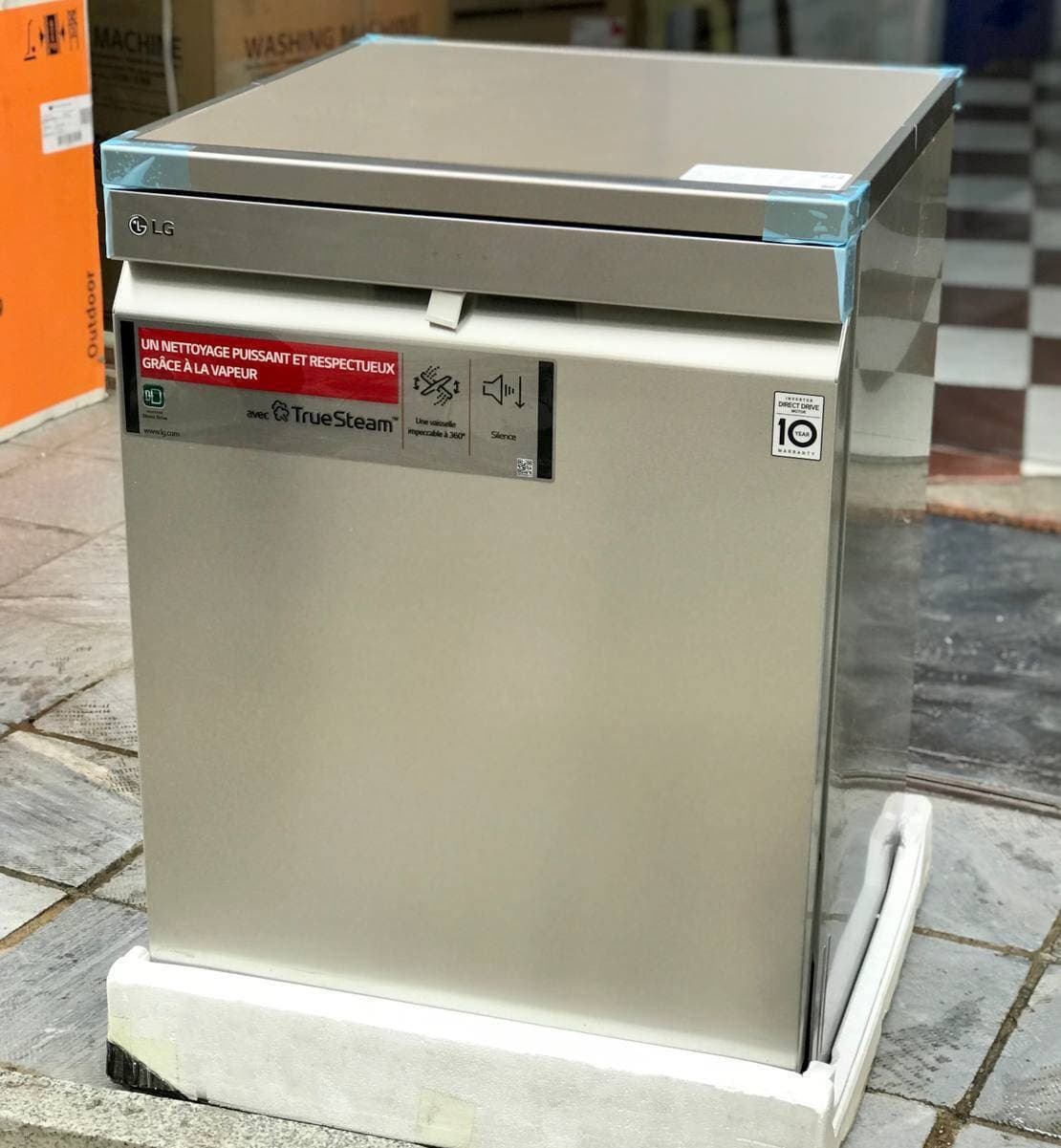 ماشین ظرفشویی 14 نفره ال جی بخارشوردار مدل 335 6 ماشین ظرفشویی 14 نفره ال جی بخارشوردار مدل 335