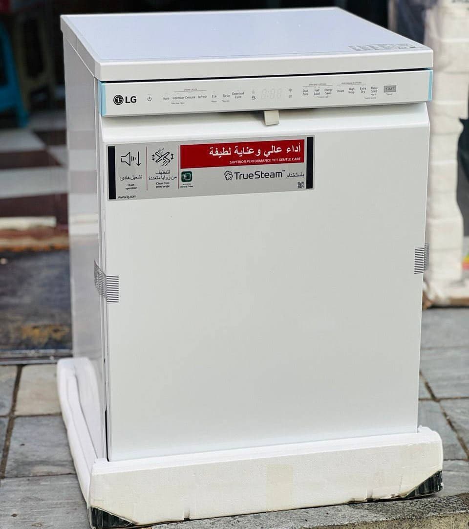 قیمت ظرفشویی ال جی کره بخارشور 2 سبد مدل DFC532FW