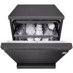 ماشین ظرفشویی ال جی 513 دودی سه طبقه کره ای محصول 2024