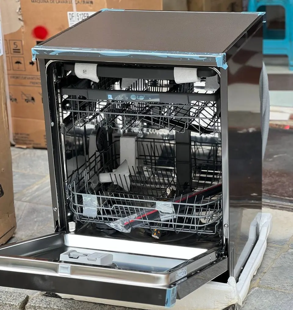 ظرفشویی ال جی DFC513FD دودی براق اصل کره 3 طبقه محصول 2024