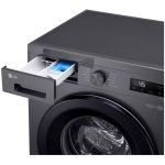 لباسشویی ال جی Y1 ظرفیت 8 کیلو و موتور گیربکسی رنگ دودی