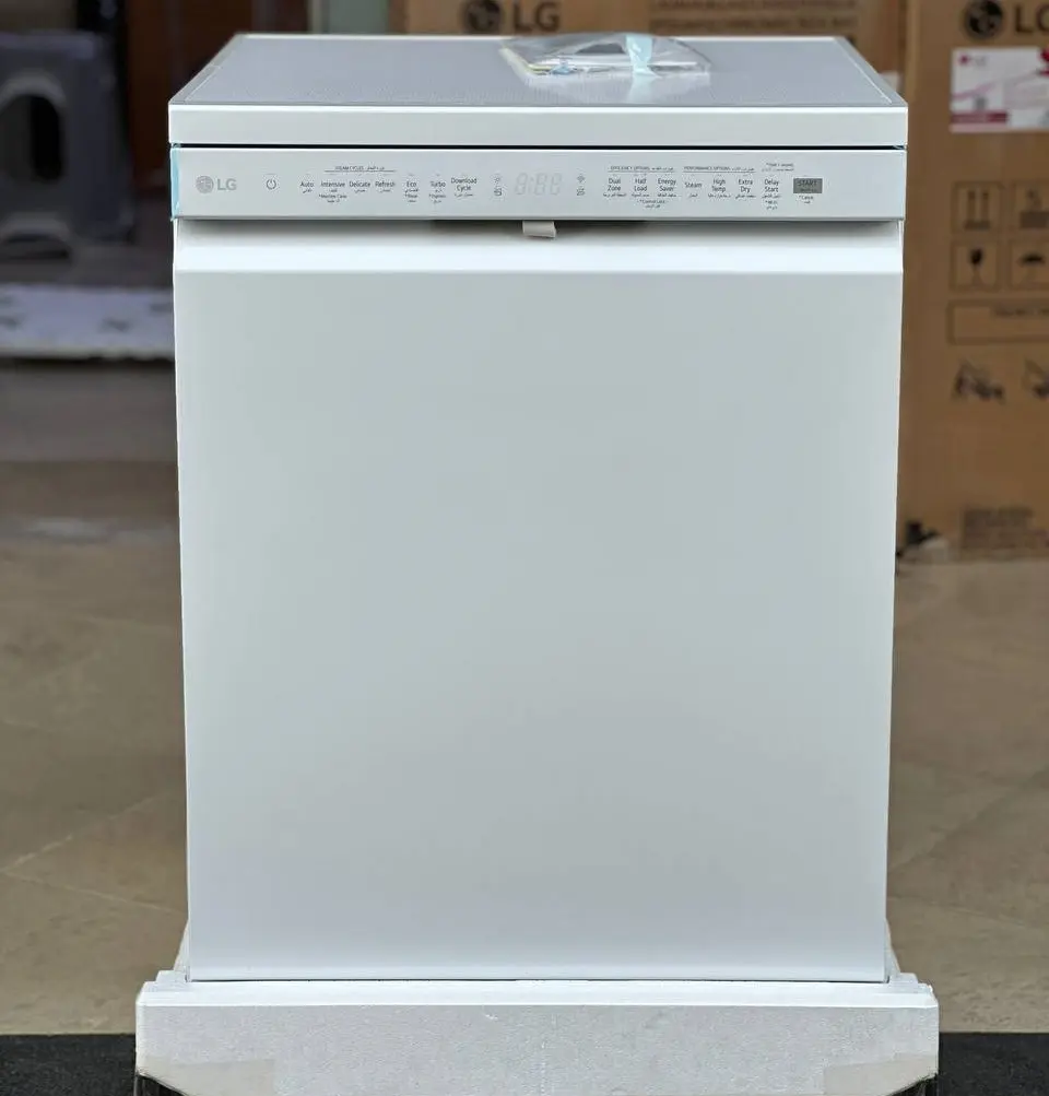 ماشین ظرفشویی ال جی DFC435FW یا 435 سفید